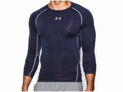 Under Armour HeatGear Men's Long Sleeve Shirt -baseball shop Heatgearnavy