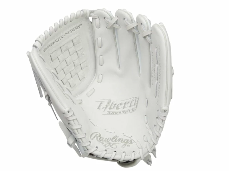 Rawlings Liberty Advanced Color Series 12" Fastpitch Glove White 3 Rawlings Liberty Advanced Color Series 12" Fastpitch Glove White