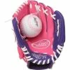 Rawlings Player Series 9" Youth Glove Pink -baseball shop PL91PP 1