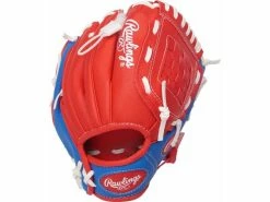 Rawlings Player Series 9" Youth Glove Red / Royal -baseball shop PL91SR 2