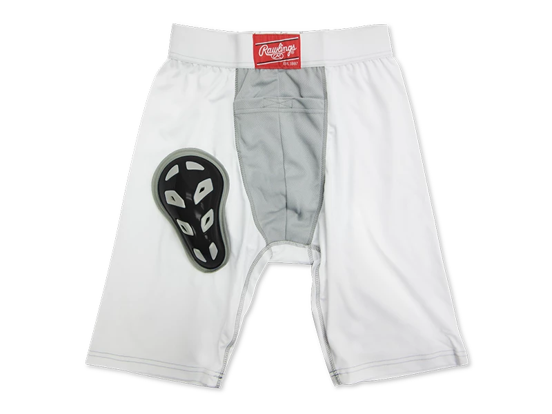Rawlings Youth Compression Jock Short W/Cup 3 Rawlings Youth Compression Jock Short W/Cup